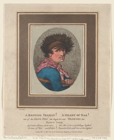 Brittiläinen merimies! Tammen sydän!, 15. marraskuuta 1801, 15. marraskuuta 1801. tekijältä Thomas Rowlandson