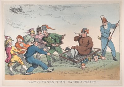 Korsikan rupikonna äkeen alla, 27. marraskuuta 1813, 27. marraskuuta 1813. tekijältä Thomas Rowlandson