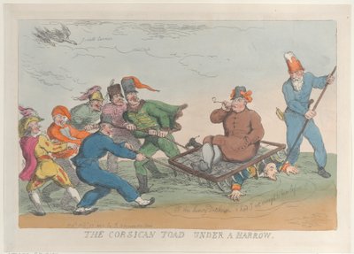 Korsikan rupikonna äkeen alla, 27. marraskuuta 1813, 27. marraskuuta 1813. tekijältä Thomas Rowlandson