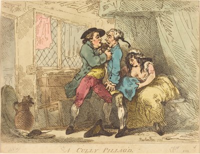 Cullyn ryöstetty tekijältä Thomas Rowlandson