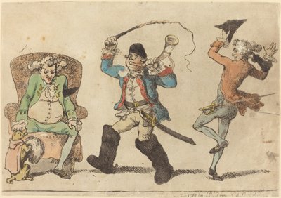 Ranskalainen marraskuussa tekijältä Thomas Rowlandson