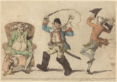 Ranskalainen marraskuussa tekijältä Thomas Rowlandson