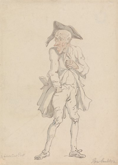 Grub Streetin runoilija tekijältä Thomas Rowlandson
