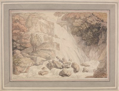 Korkea vesiputous tekijältä Thomas Rowlandson