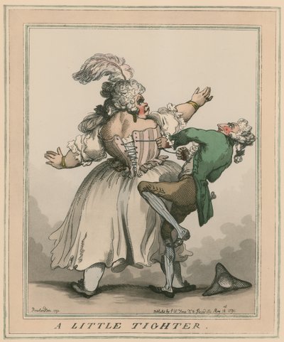 Hieman tiukempi tekijältä Thomas Rowlandson