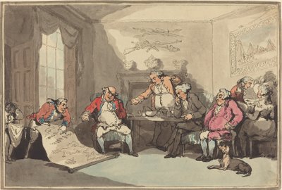 Miliisin kokous tekijältä Thomas Rowlandson