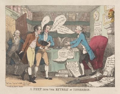 Kurkistus Tinnehinchin retriittiin tekijältä Thomas Rowlandson