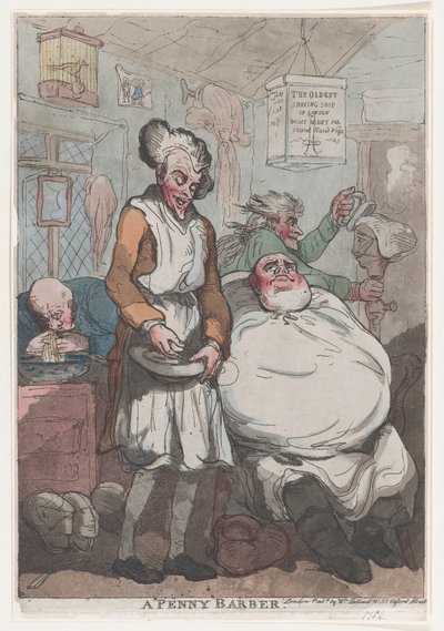 Penny Parturi, 1789, 1789. tekijältä Thomas Rowlandson