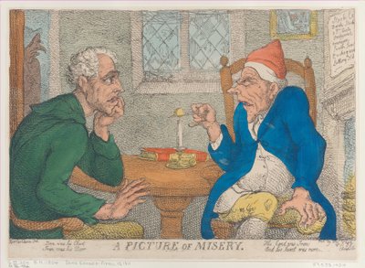 Kuva kurjuudesta, 10. huhtikuuta 1811., 10. huhtikuuta 1811. tekijältä Thomas Rowlandson