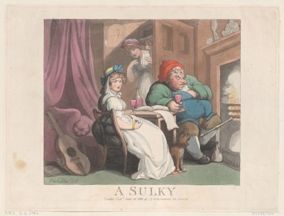 A Sulky, 26.6.1800., 26.6.1800. tekijältä Thomas Rowlandson