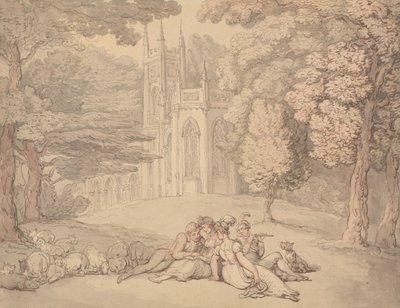 Kesäidylli tekijältä Thomas Rowlandson