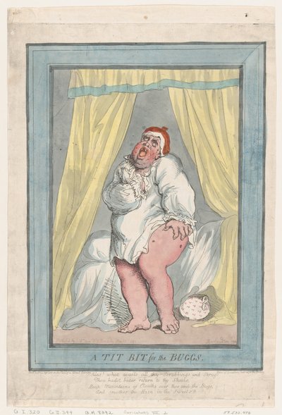 Tit bit for the Bugs, 25. toukokuuta 1793., 25. toukokuuta 1793. tekijältä Thomas Rowlandson