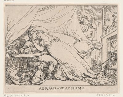 Ulkomailla ja kotona, 28. helmikuuta 1807, 28. helmikuuta 1807. tekijältä Thomas Rowlandson