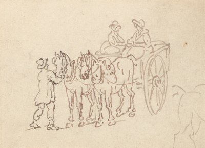 Albumin piirustus tekijältä Thomas Rowlandson