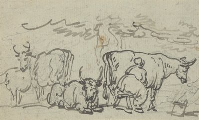 Albumin piirustus tekijältä Thomas Rowlandson