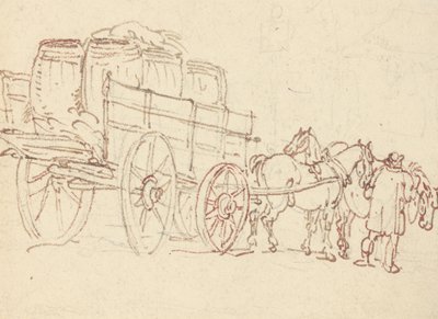 Albumin piirustus tekijältä Thomas Rowlandson