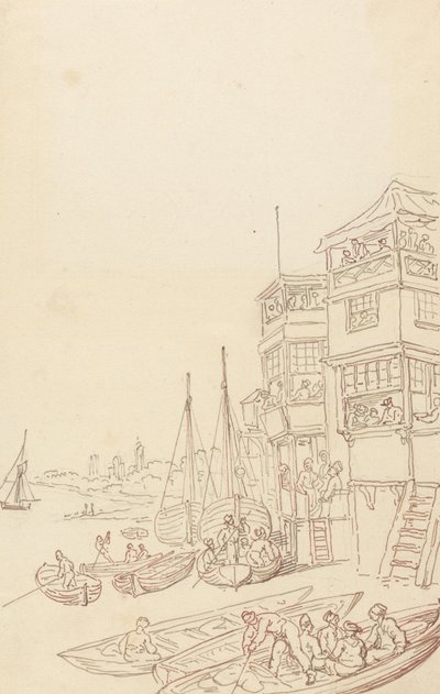 Albumin piirros tekijältä Thomas Rowlandson