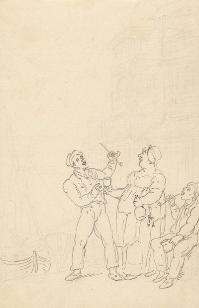Albumin piirros tekijältä Thomas Rowlandson