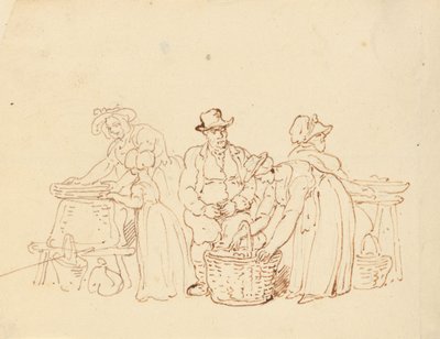 Albumin piirros tekijältä Thomas Rowlandson
