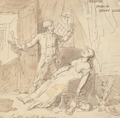 Albumin piirros tekijältä Thomas Rowlandson