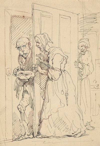 Albumin piirros tekijältä Thomas Rowlandson