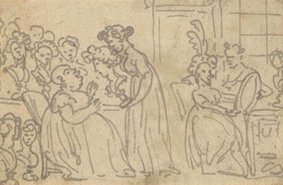 Albumin piirros tekijältä Thomas Rowlandson