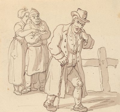 Albumin piirros tekijältä Thomas Rowlandson