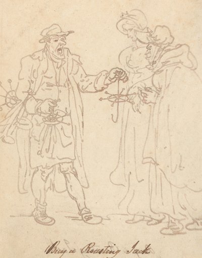 Albumin piirros tekijältä Thomas Rowlandson