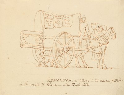 Albumin piirros tekijältä Thomas Rowlandson