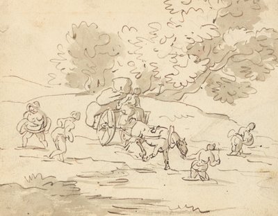 Albumin piirros tekijältä Thomas Rowlandson
