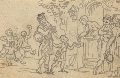 Albumin piirros tekijältä Thomas Rowlandson