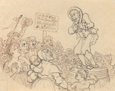 Albumin piirros tekijältä Thomas Rowlandson