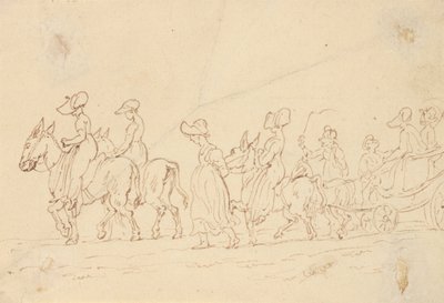 Albumin piirros tekijältä Thomas Rowlandson