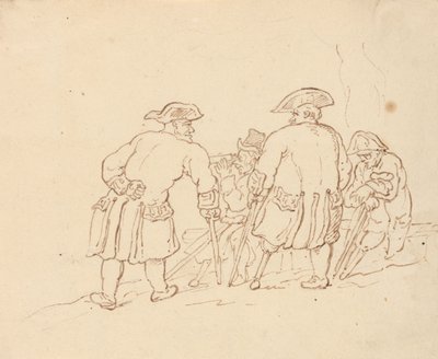 Albumin piirros tekijältä Thomas Rowlandson