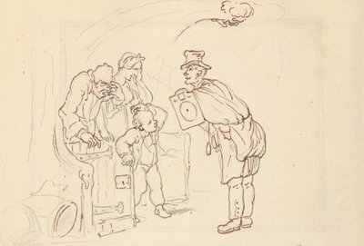 Albumin piirros tekijältä Thomas Rowlandson