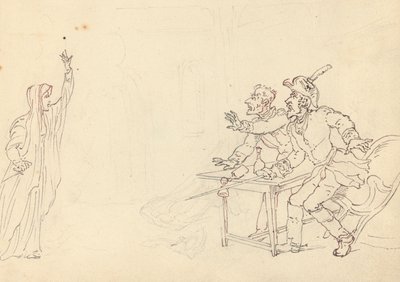 Albumin piirros tekijältä Thomas Rowlandson