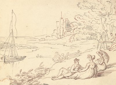 Albumin piirros tekijältä Thomas Rowlandson