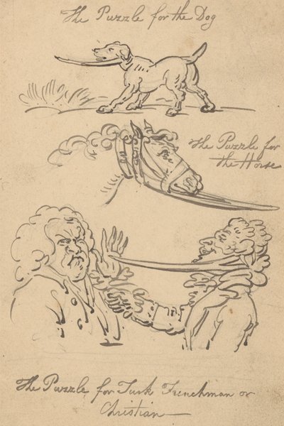 Albumin piirros tekijältä Thomas Rowlandson