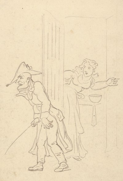 Albumin piirros tekijältä Thomas Rowlandson