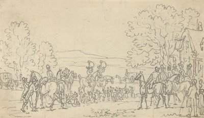 Albumin piirros tekijältä Thomas Rowlandson