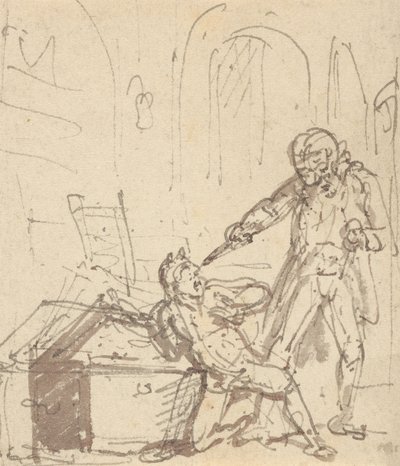 Albumin piirros tekijältä Thomas Rowlandson