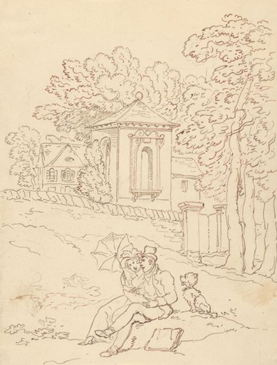 Albumin piirros tekijältä Thomas Rowlandson
