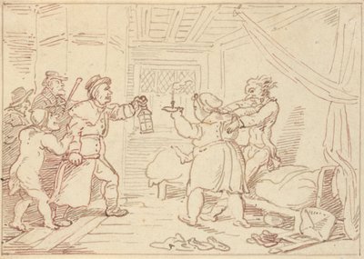 Albumin piirros tekijältä Thomas Rowlandson