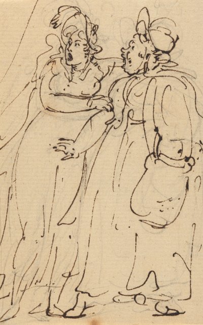Albumin piirros tekijältä Thomas Rowlandson