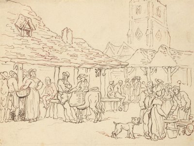 Albumin piirros tekijältä Thomas Rowlandson