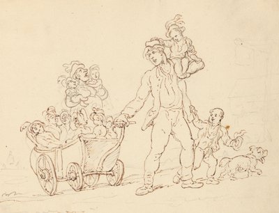 Albumin piirros tekijältä Thomas Rowlandson
