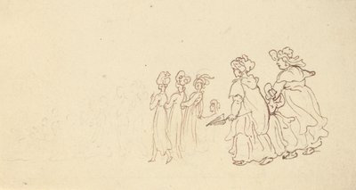 Albumin piirros tekijältä Thomas Rowlandson