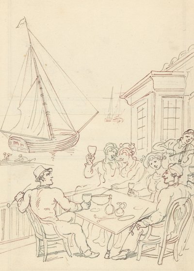 Albumin piirros tekijältä Thomas Rowlandson
