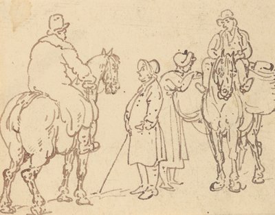 Albumin piirros tekijältä Thomas Rowlandson