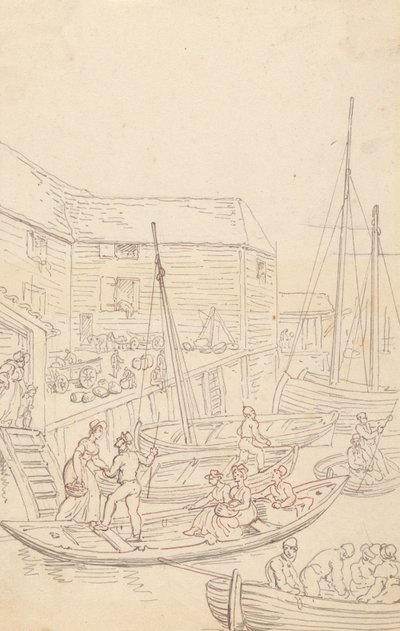 Albumin piirros tekijältä Thomas Rowlandson